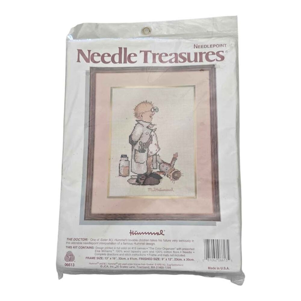 Needle Treasures Hummell THE DOCTOR Needlepoint Kit Vintage
